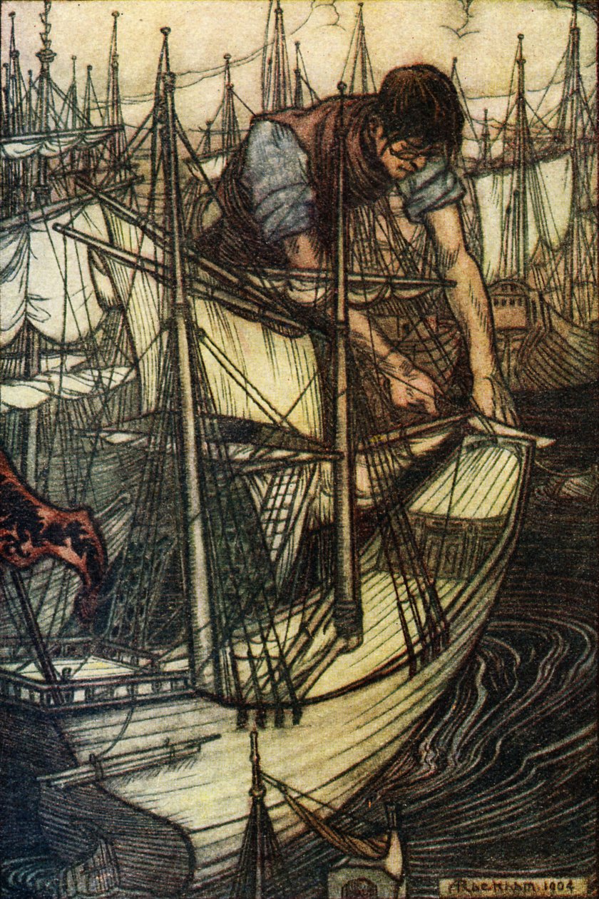 Les voyages de Gulliver par Jonathan Swift - Arthur Rackham