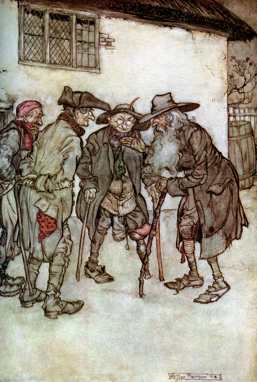 Rip Van Winkle, 1923 - Arthur Rackham