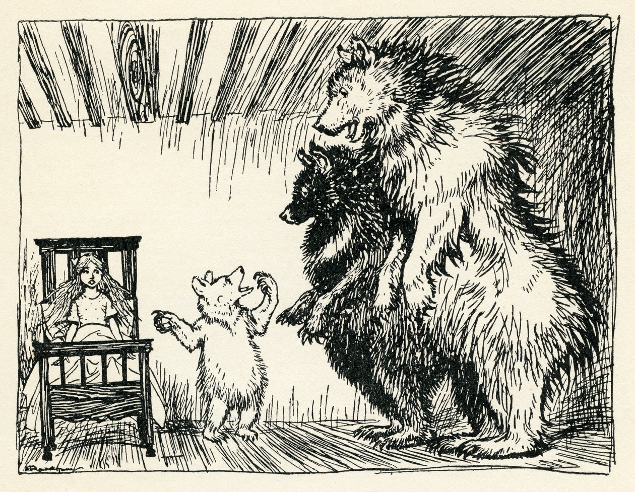 Les Trois Ours - Arthur Rackham
