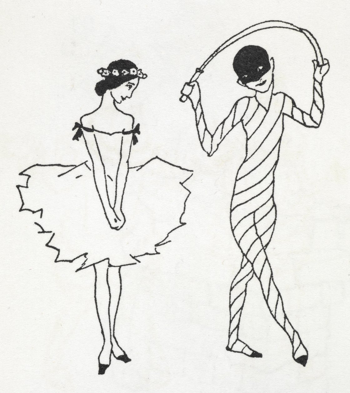 Deux danseurs - Arthur Rackham