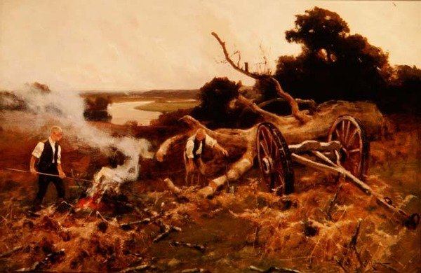 Temps de bûcheronnage - Arthur Walker Redgate