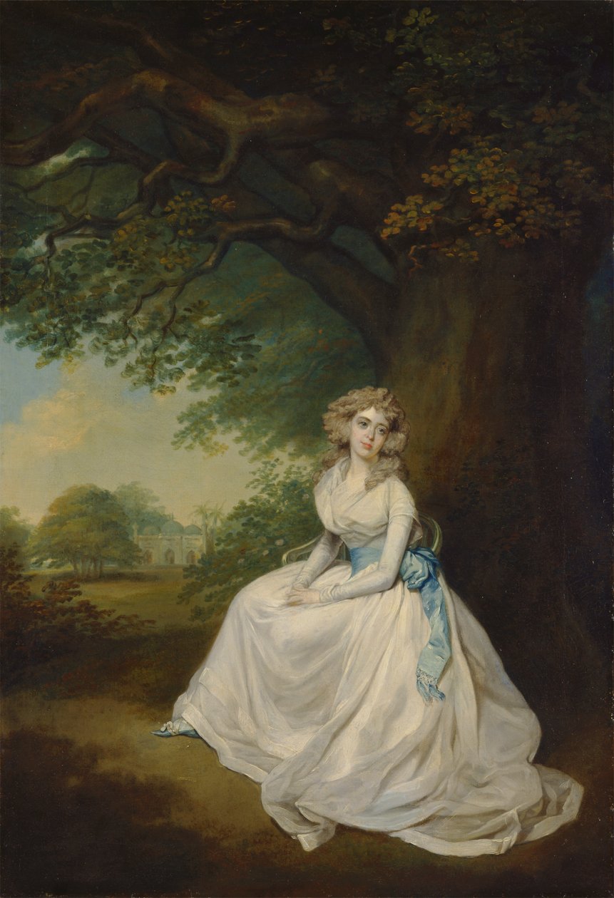 Frances, Lady Chambers (née Wilton) - Arthur William Devis