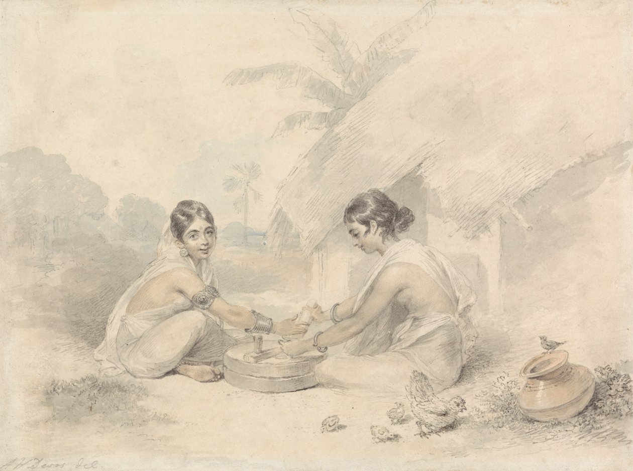 Femmes indigènes du Bengale - Arthur William Devis