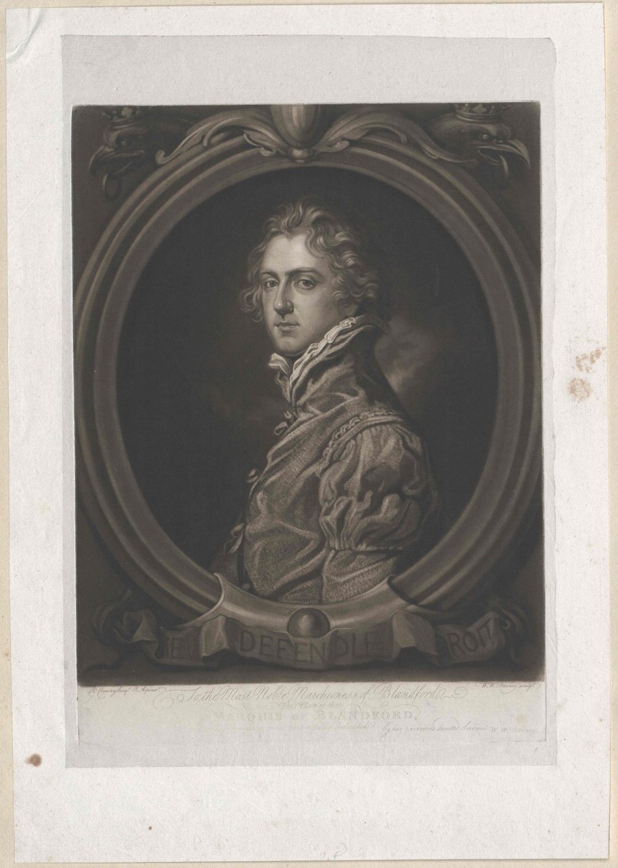 5e duc de Marlborough Spencer-Churchill - Artist Unknown