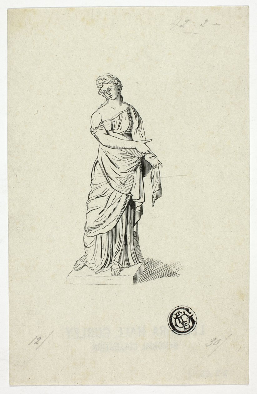 Figure allégorique (statue) - Artist Unknown