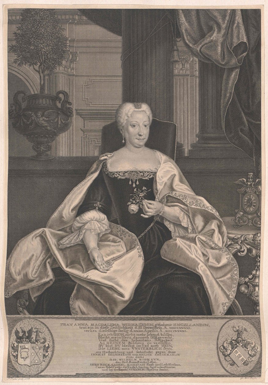 Anna Magdalene Engelland - Artist Unknown