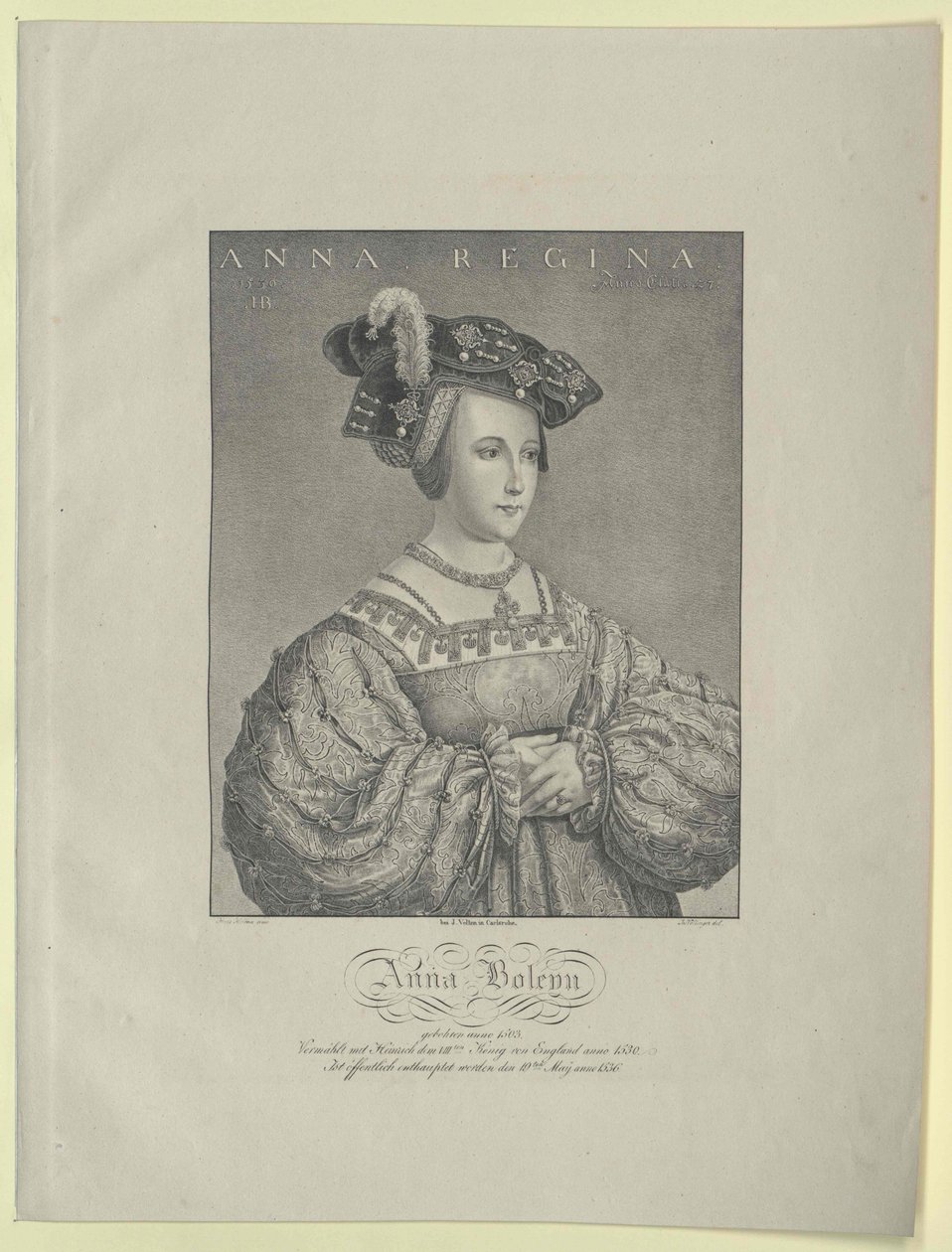 Anne Boleyn - Artist Unknown