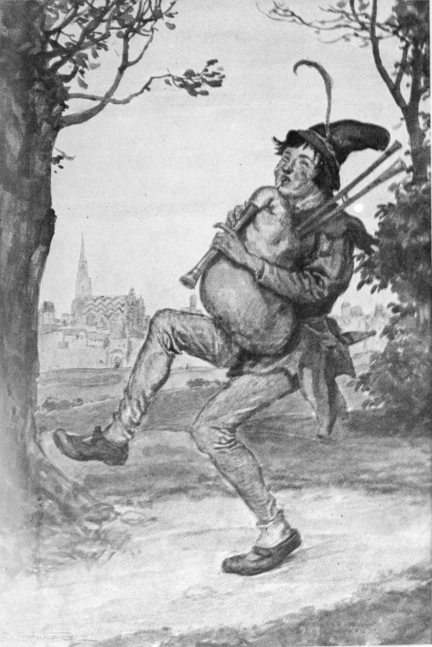 Cornemuses soufflant L