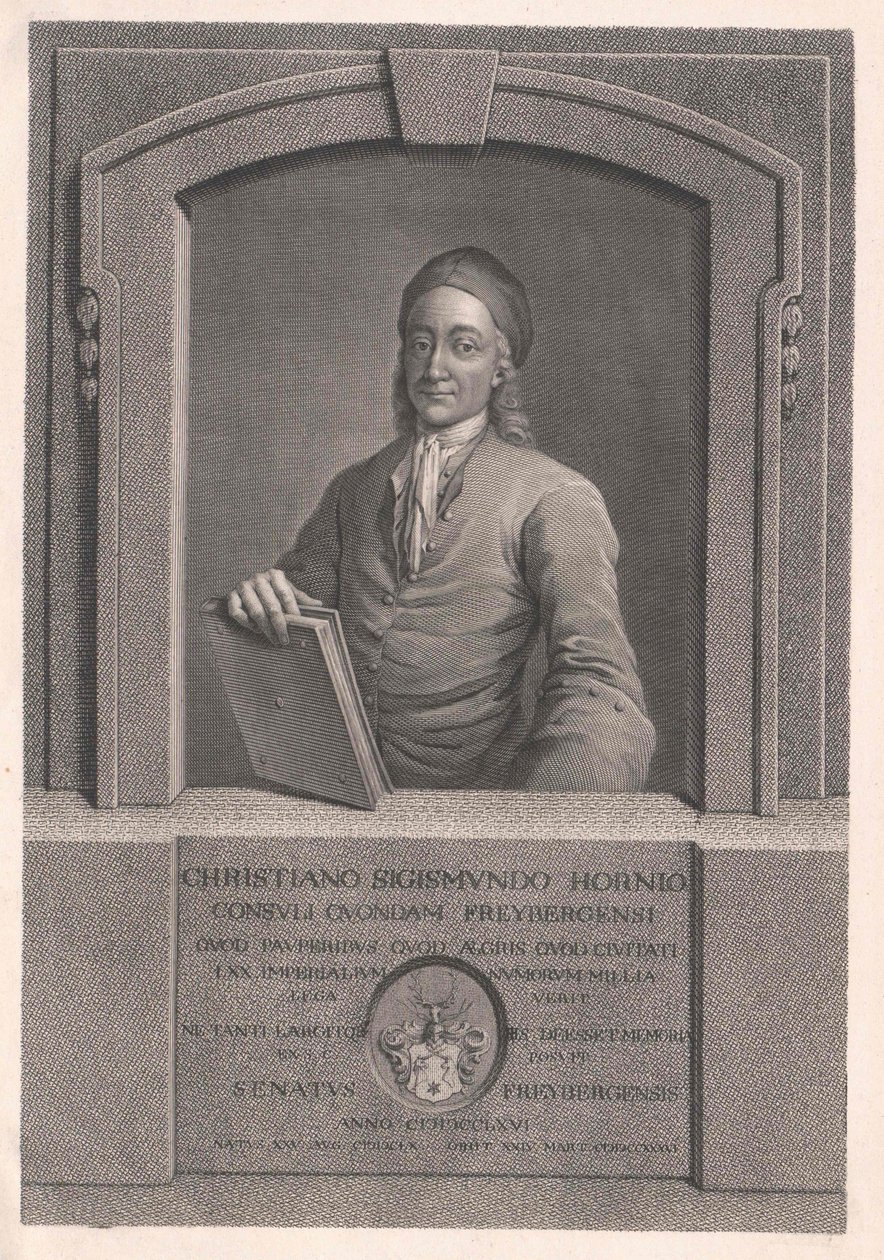 Christian Sigismund horn - Artist Unknown