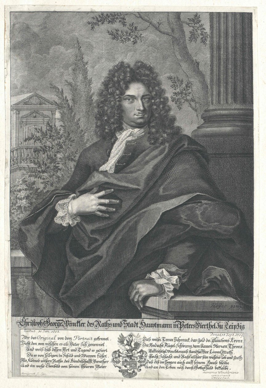 Christoph George Winckler - Artist Unknown