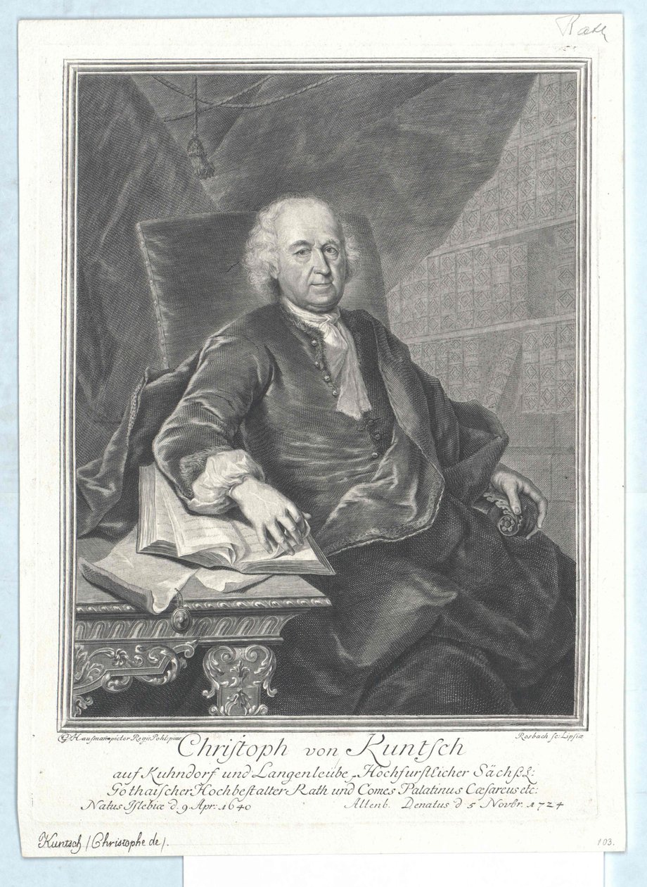 Christoph von Kuntsch - Artist Unknown