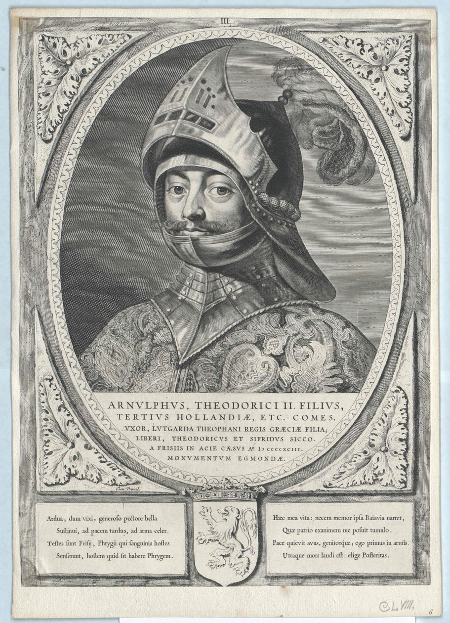 Comte de Hollande Arnulf II - Artist Unknown