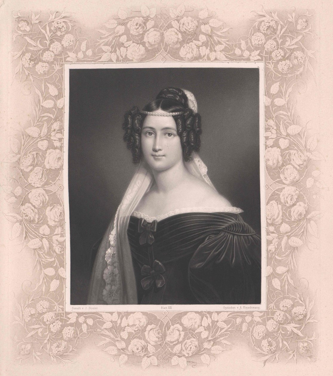 Crescentia Bourgin (impression) - Artist Unknown