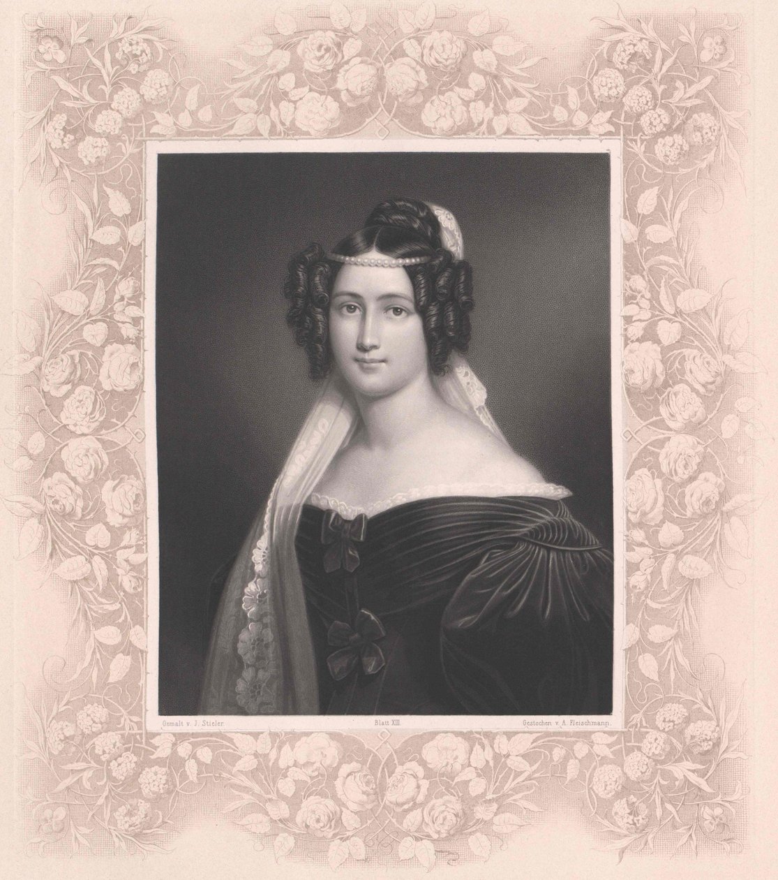 Crescentia Bourgin (impression) - Artist Unknown