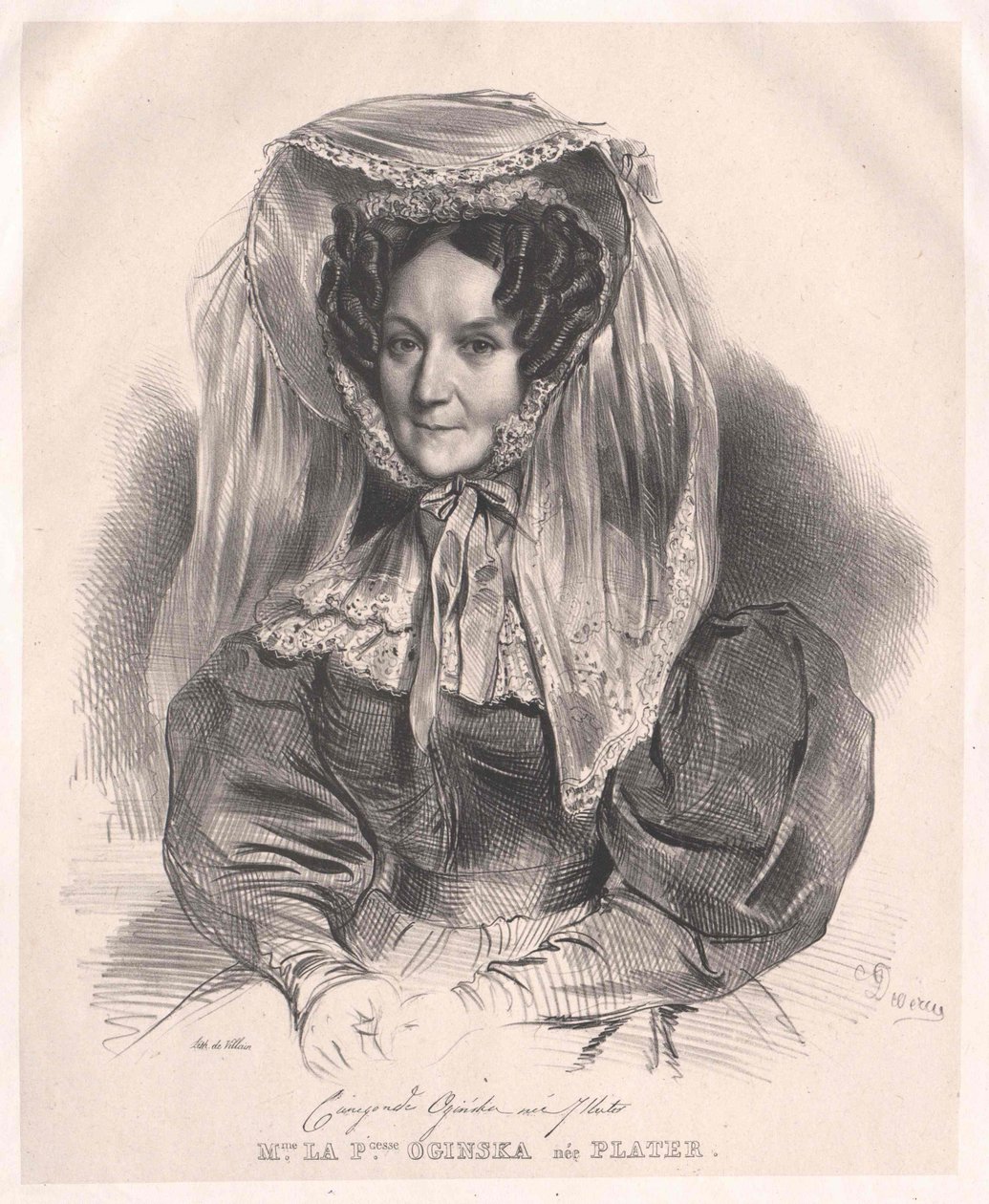Cunigunde countess de Plater - Artist Unknown