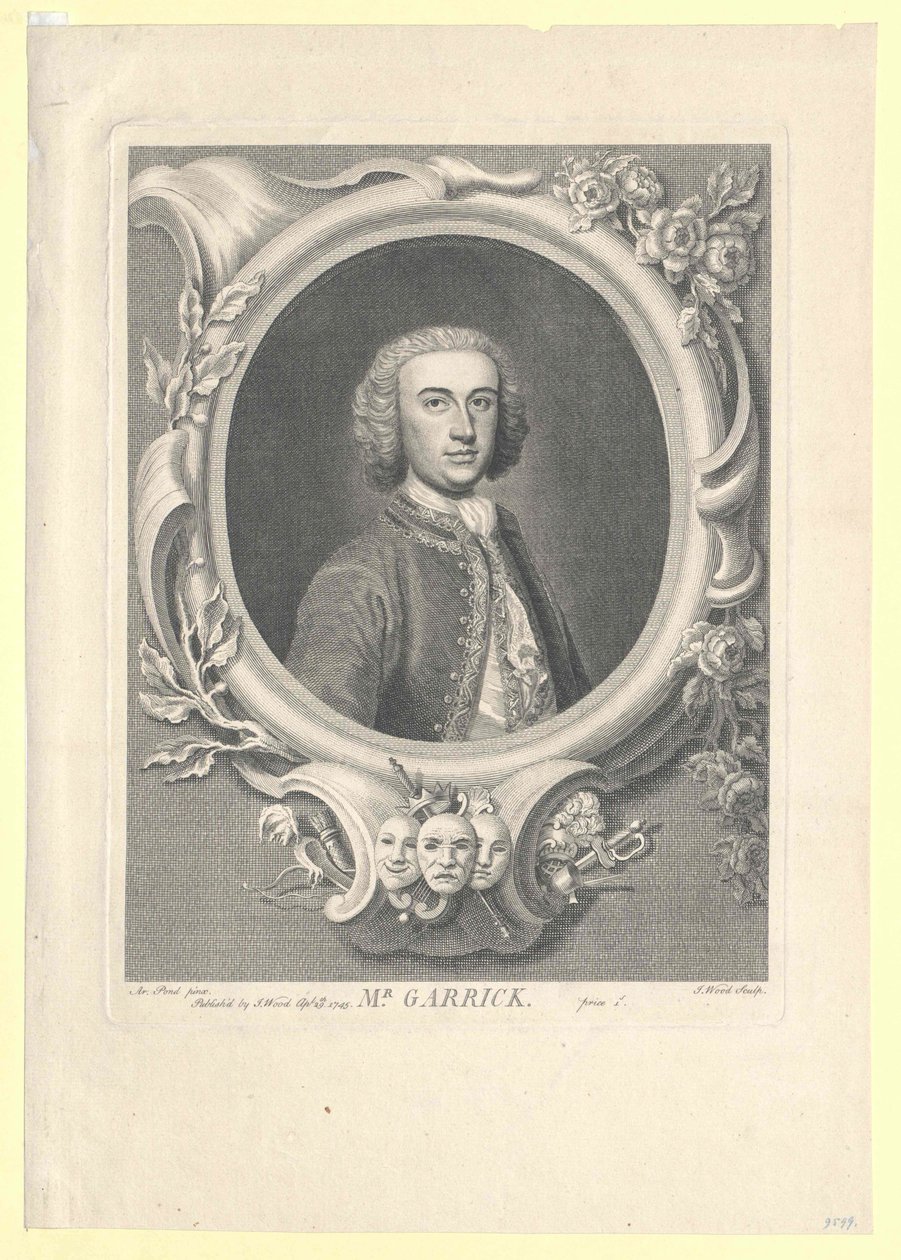 David Garrick - Artist Unknown