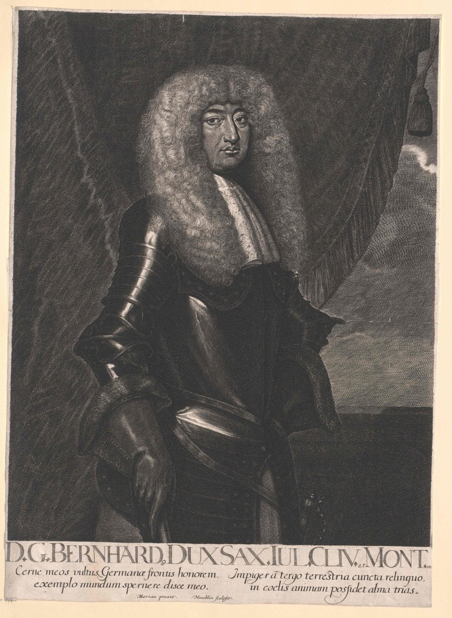 Duc de Saxe-Jena Bernard - Artist Unknown