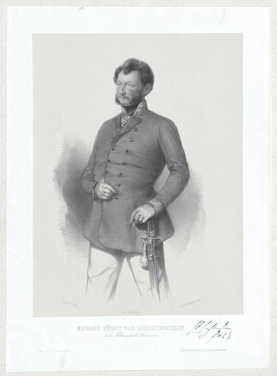 Édouard, comte de Liechtenstein - Artist Unknown