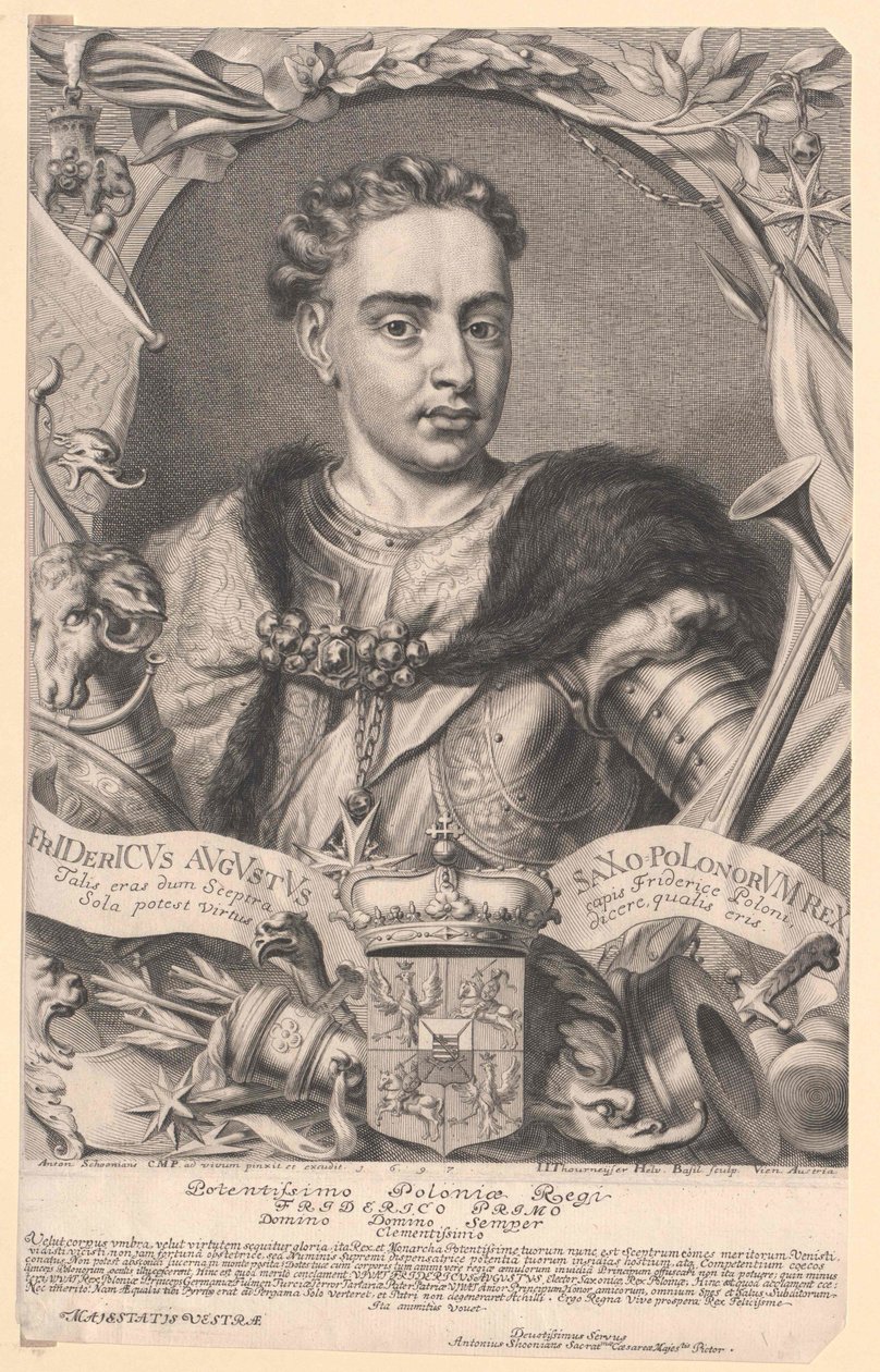 Électeur de Saxe Frédéric Auguste I - Artist Unknown