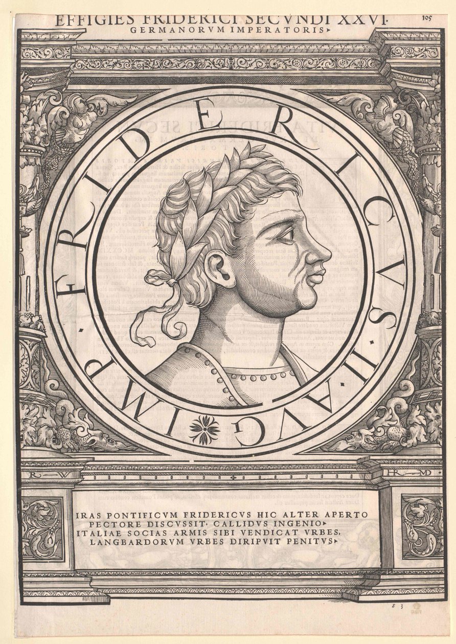 Empereur Frédéric II - Artist Unknown