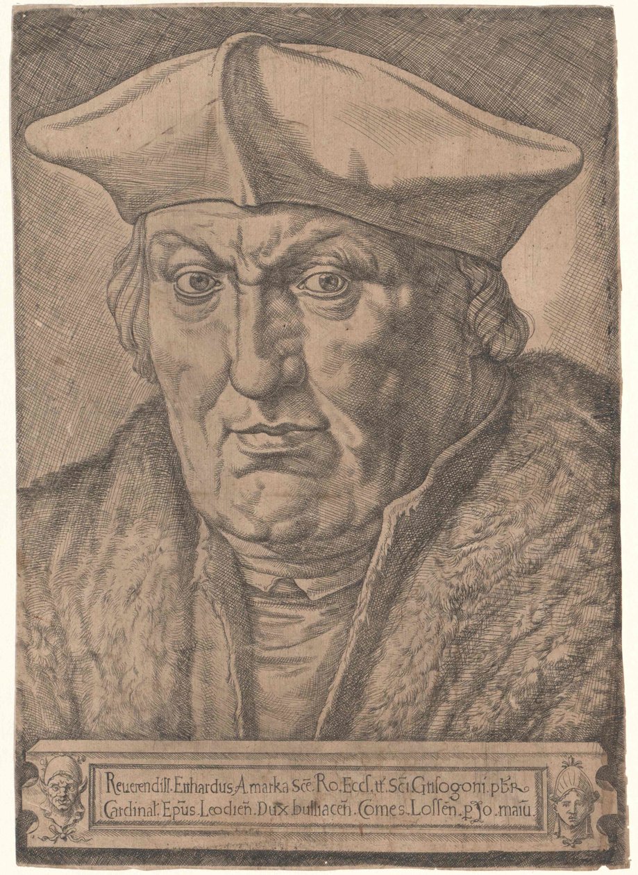 Erhard von der Marck (imprimé) - Artist Unknown
