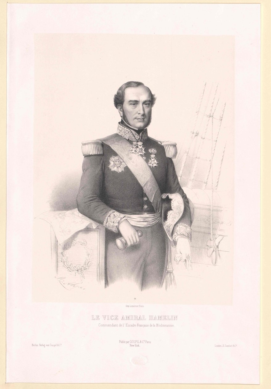 Ferdinand Alphonse Hamelin - Artist Unknown