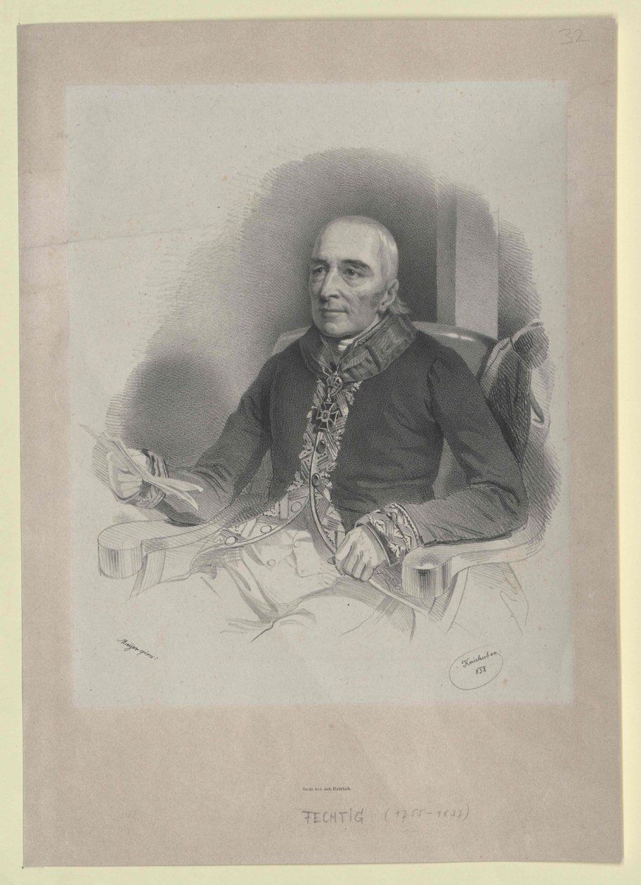 Ferdinand baron Fechtig-Fechtenberg - Artist Unknown
