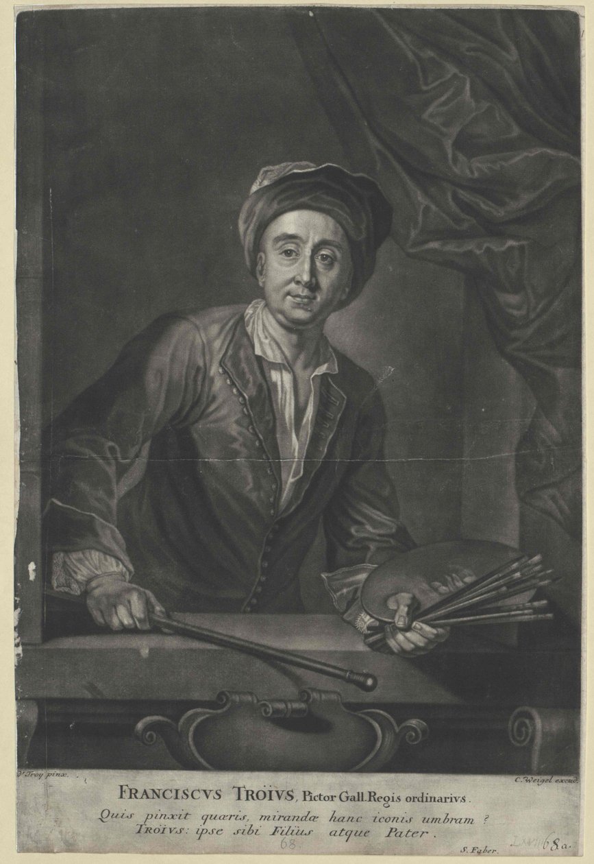 Fran006f0069s de Troy - Artist Unknown