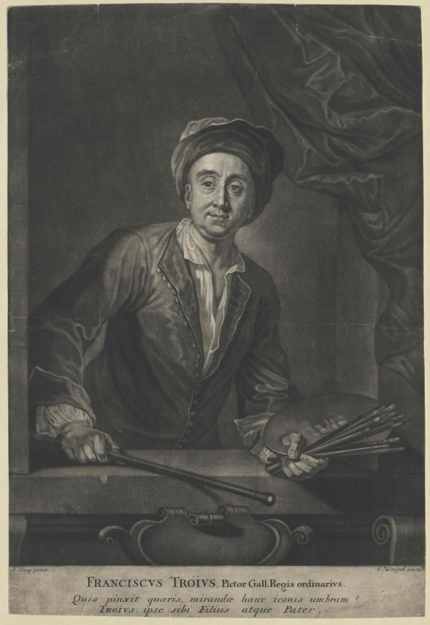 Fran006f0069s de Troy - Artist Unknown