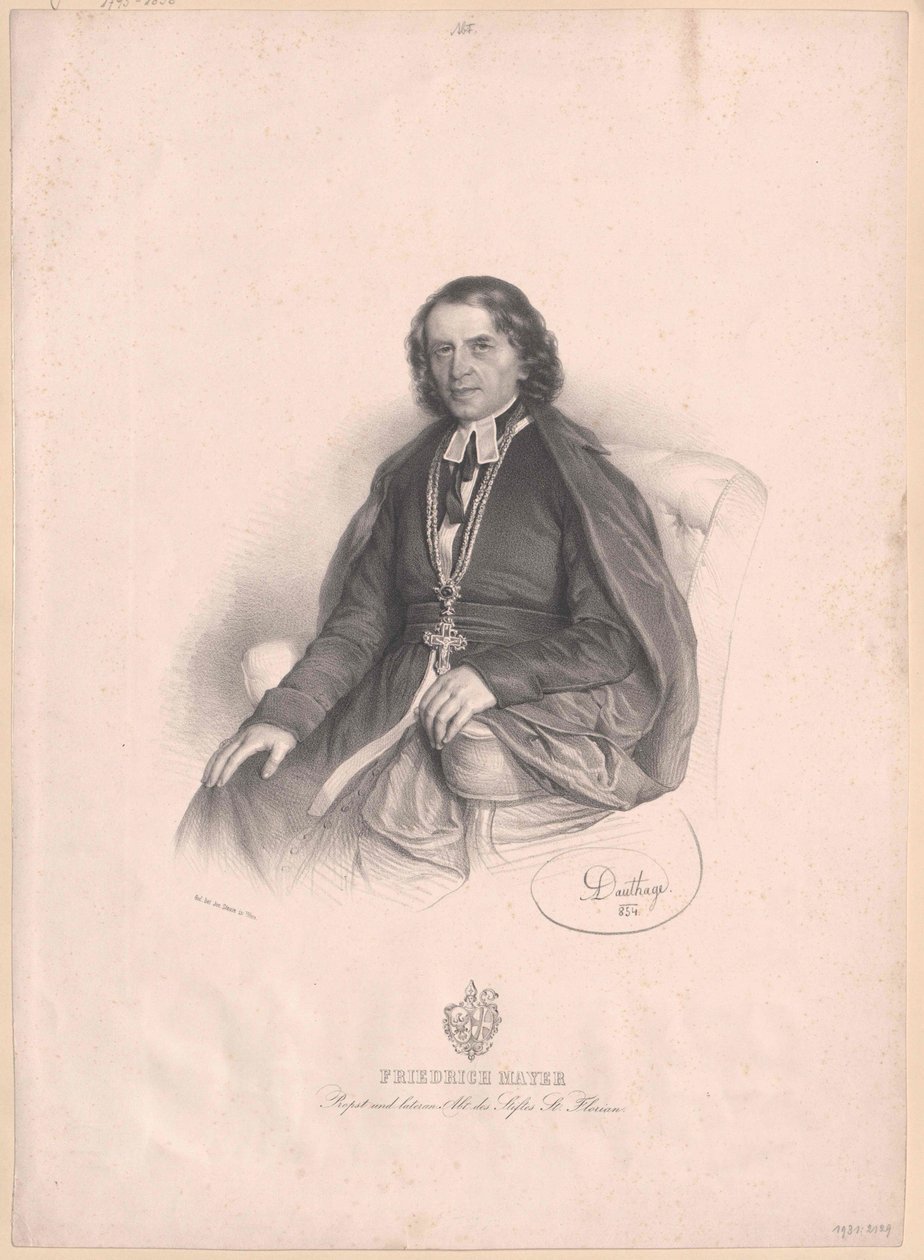 Frederick (Gottlieb) Mayer - Artist Unknown