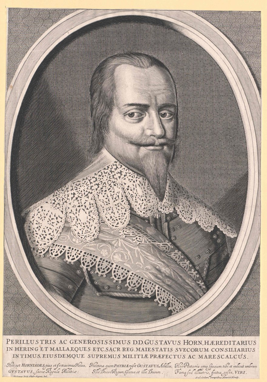 Gustaf Comte Horn af Bjoerneborg - Artist Unknown