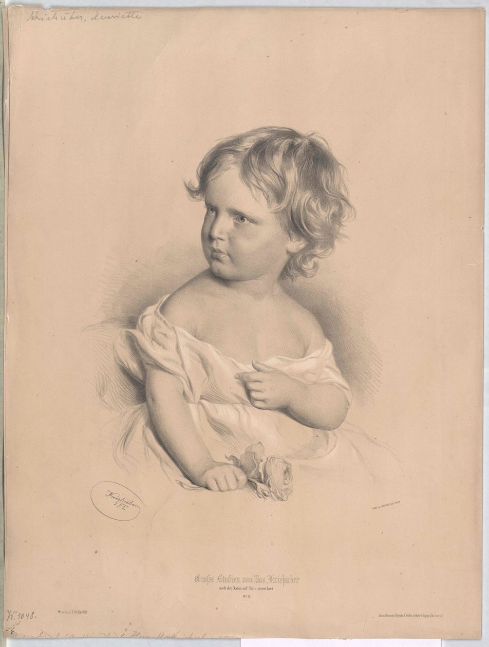 Henriette Kriehuber (impression) - Artist Unknown