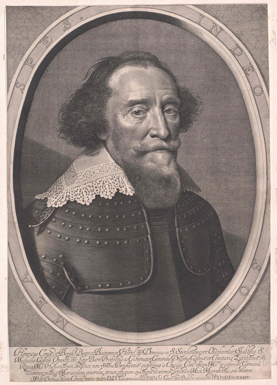 Henry comte von dem Bergh - Artist Unknown
