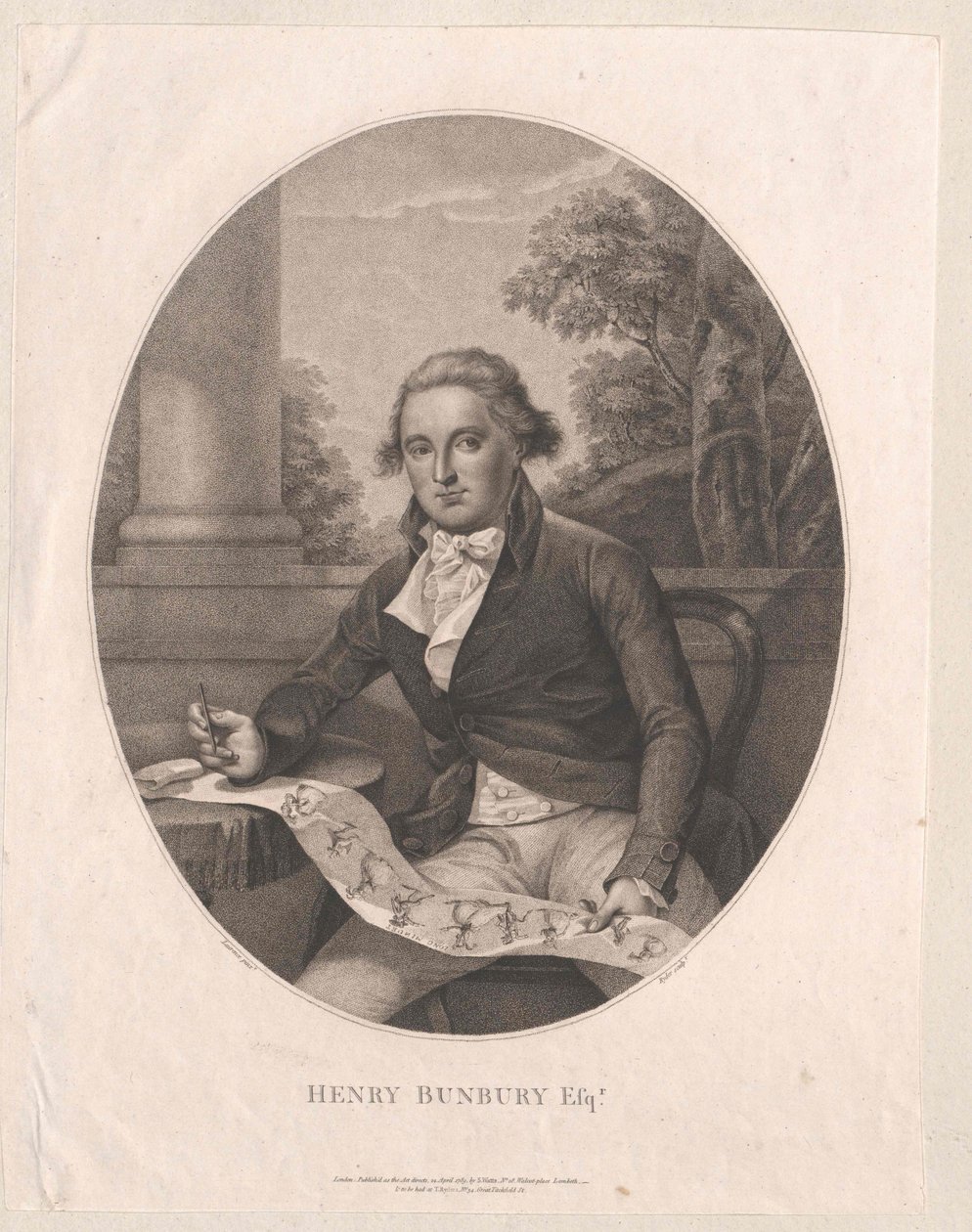 Henry William Bunbury - Artist Unknown