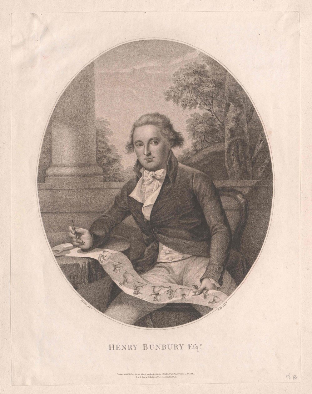 Henry William Bunbury - Artist Unknown