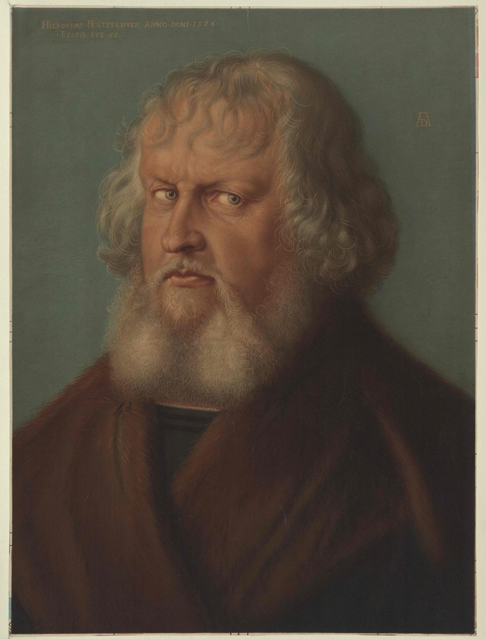 Hieronymus Holzschuher (imprimé) - Artist Unknown