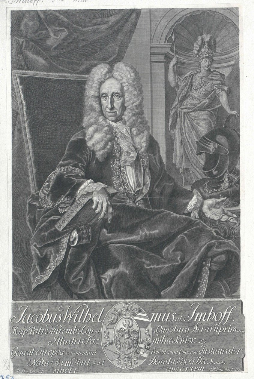 Jakob Wilhelm Imhof - Artist Unknown