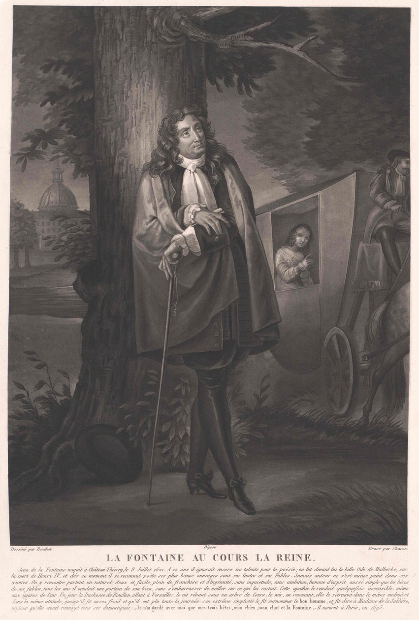 Jean de La Fontaine - Artist Unknown