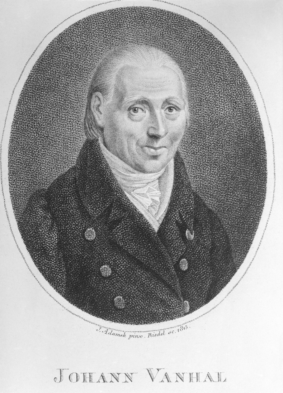 Johann Baptist Vanhal - Artist Unknown