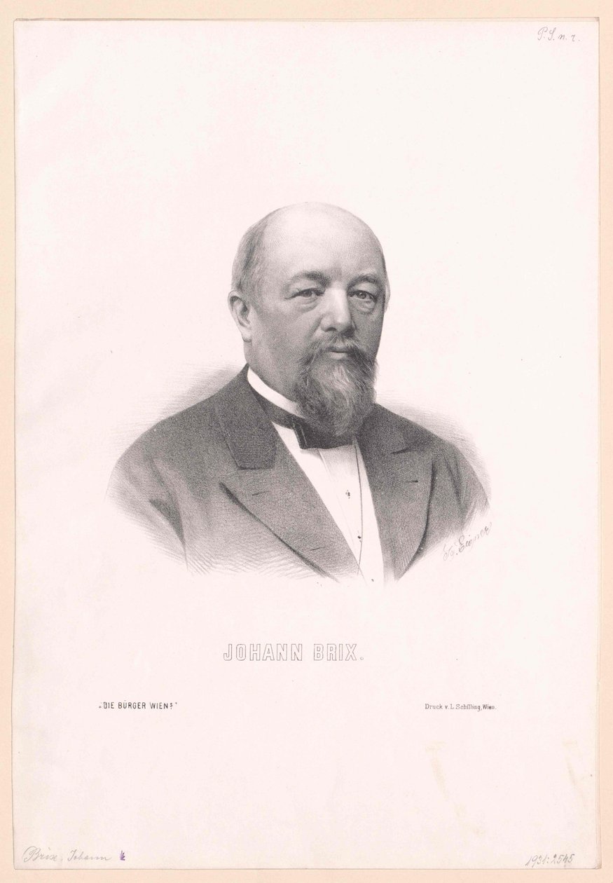 Johann Brix - Artist Unknown