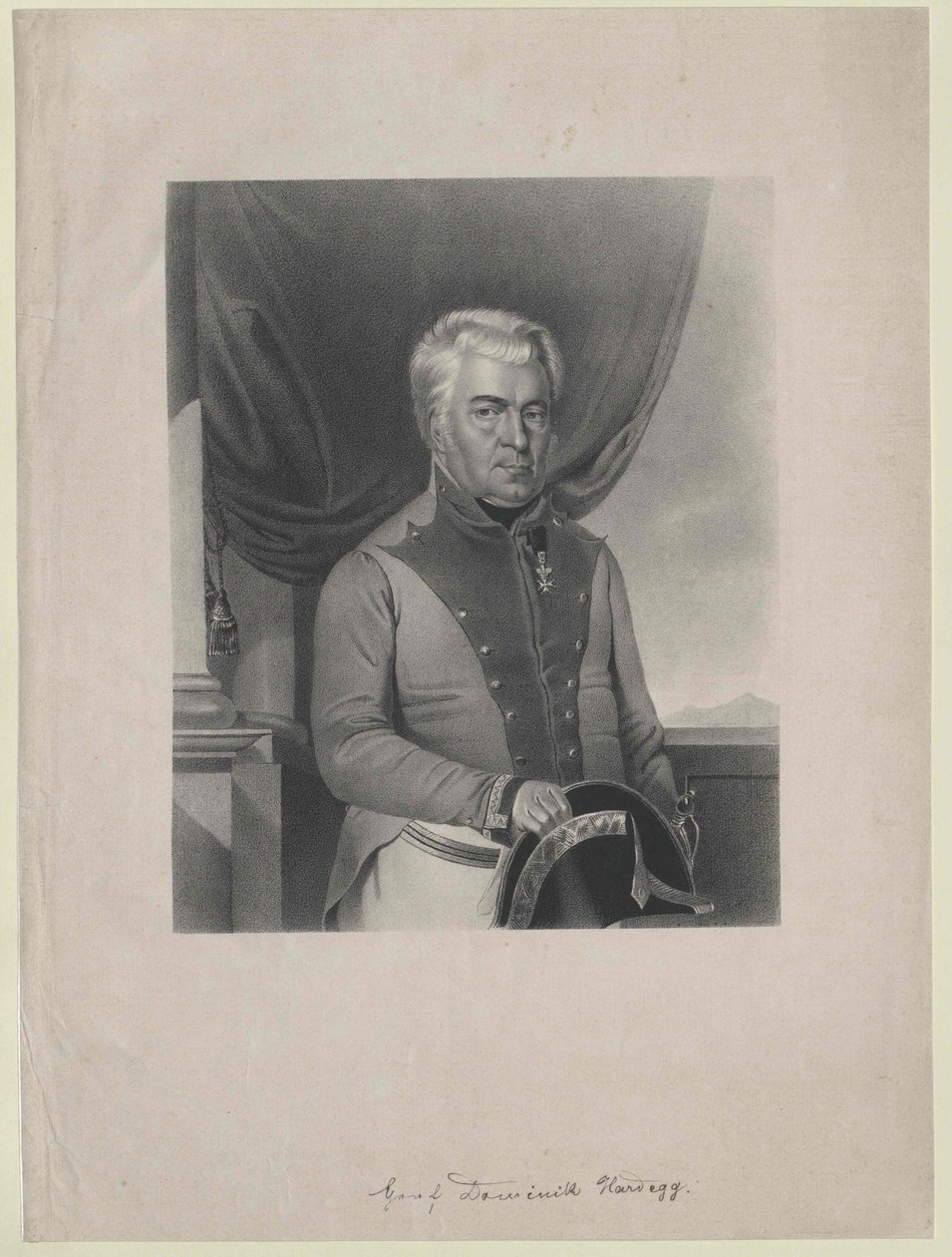 Johann Dominic count Hardegg - Artist Unknown