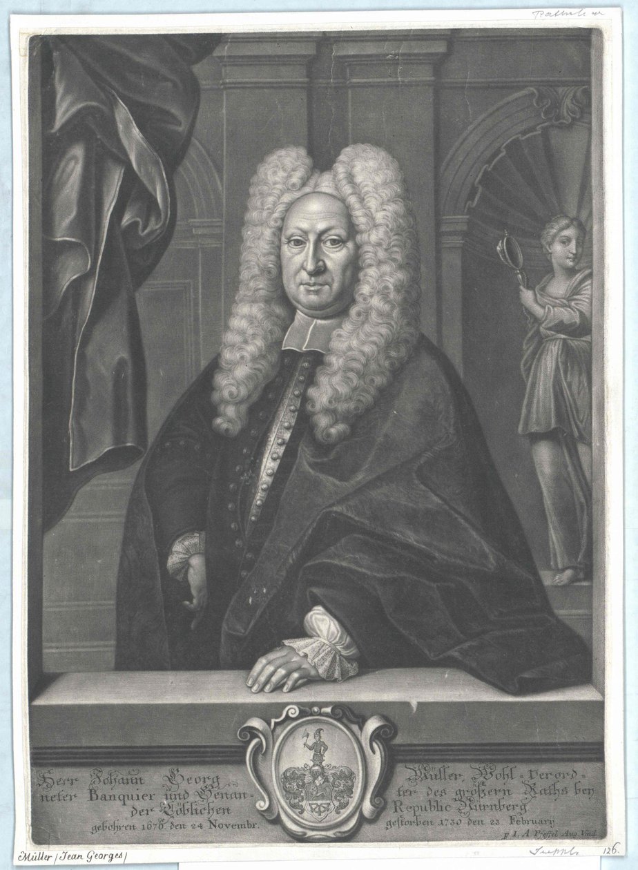 Johann Georg Mueller - Artist Unknown