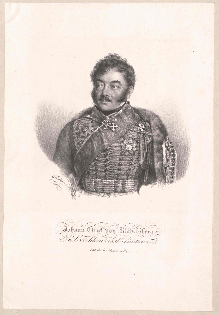 Johann Nepomuk Comte de Klebelsberg - Artist Unknown
