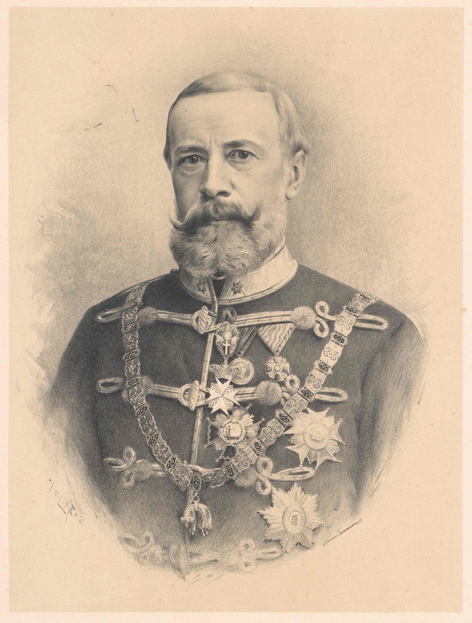 Johann Nepomuk comte Harrach - Artist Unknown