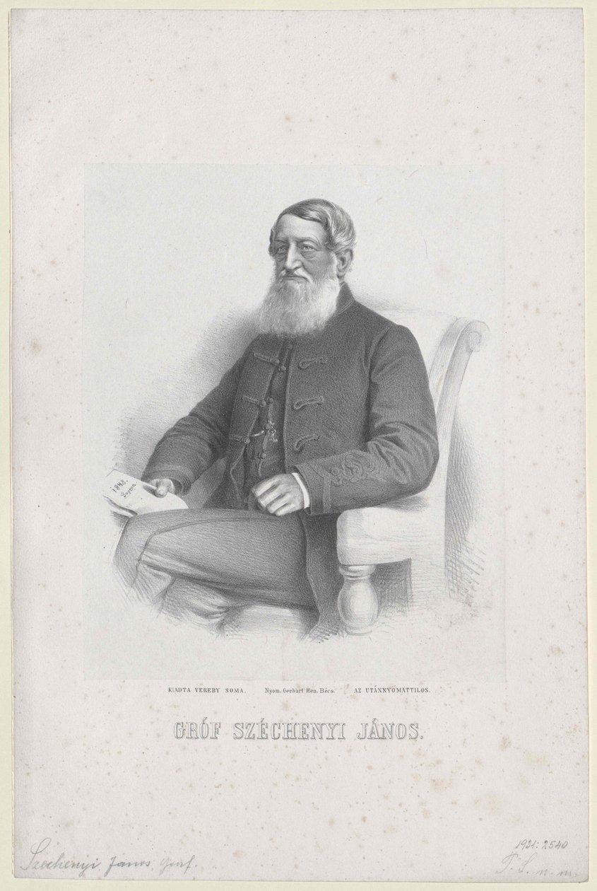 Johann Nepomuk comte Szechenyi de Sarvar-Felsoevidek - Artist Unknown