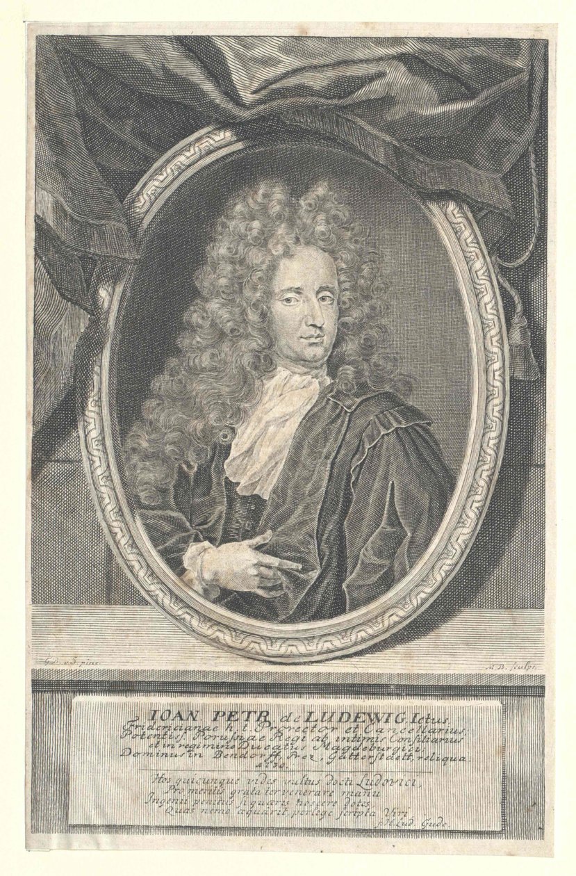 Johann Peter von Ludewig (imprimé) - Artist Unknown