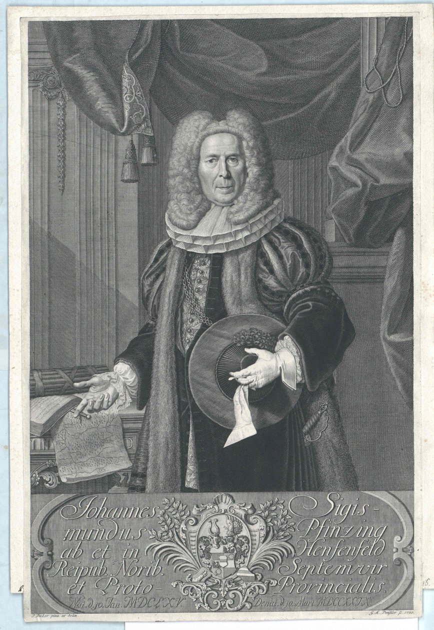 Johann Sigismund Pfinzing de Henfenfeld - Artist Unknown