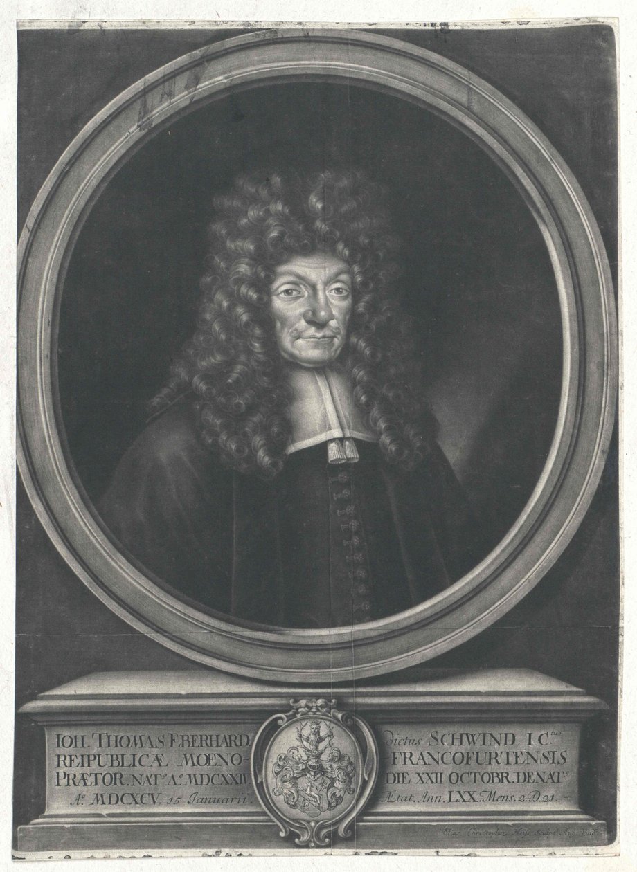 Johann Thomas Eberhard - Artist Unknown