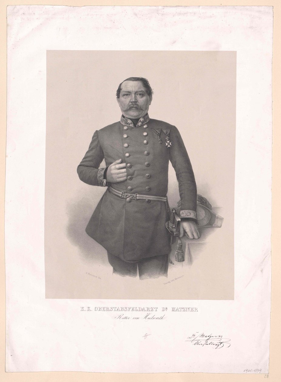 Johann knight Matzner de Heilwerth - Artist Unknown