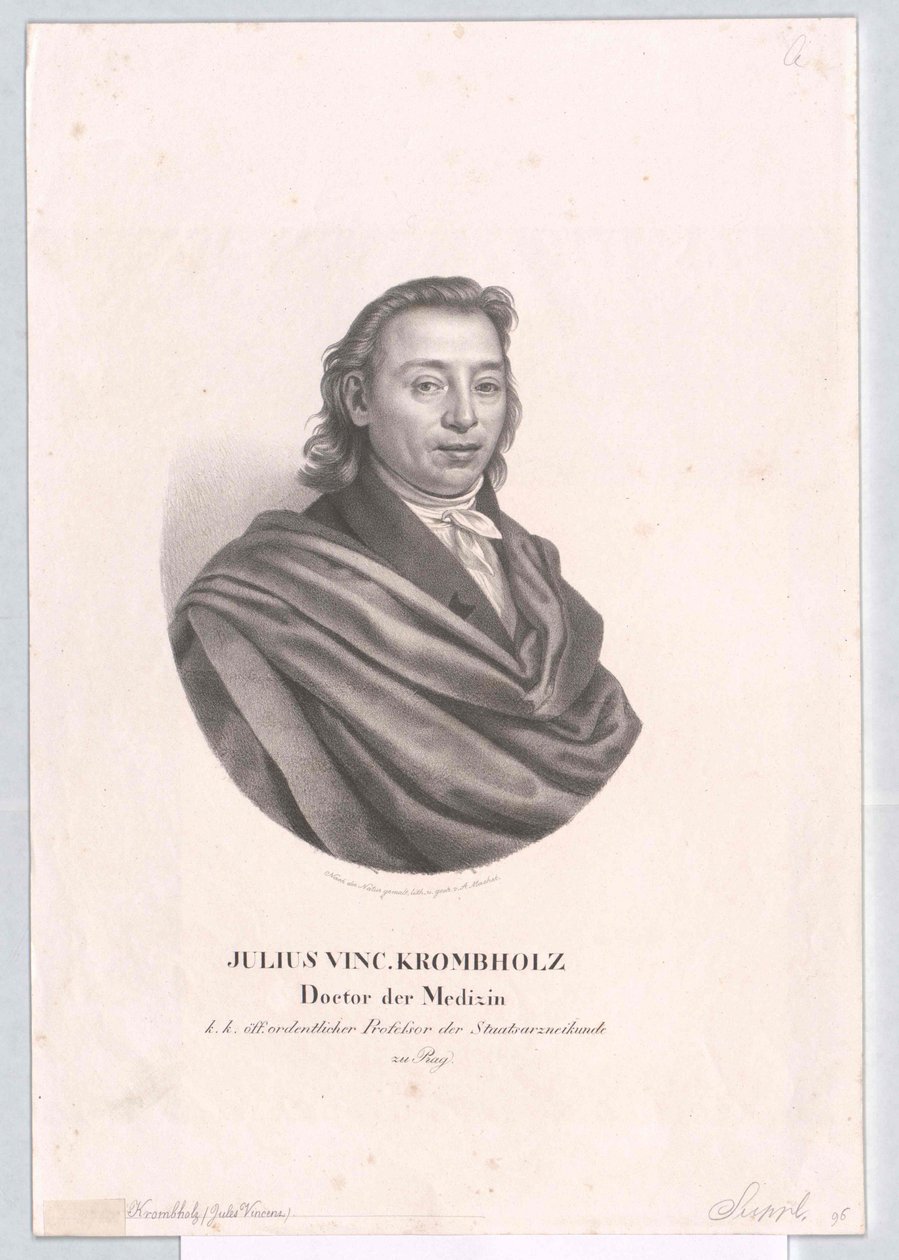 Julius Vincent précieux von Krombholz - Artist Unknown